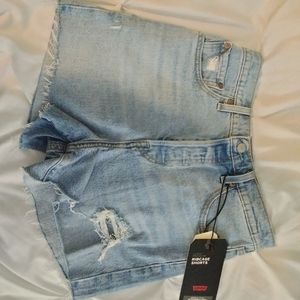 Levi's ribcage shorts